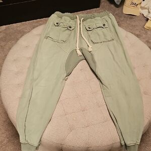 One Teaspoon Sage Green Joggers
